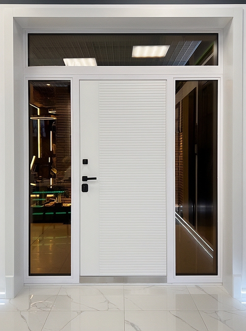 Входная группа со стеклами