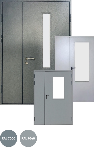 Двери для переходных балконов и лестничных клеток