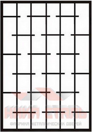 Сварная решетка на окно СР 3 Сварная решетка на окно СР 3